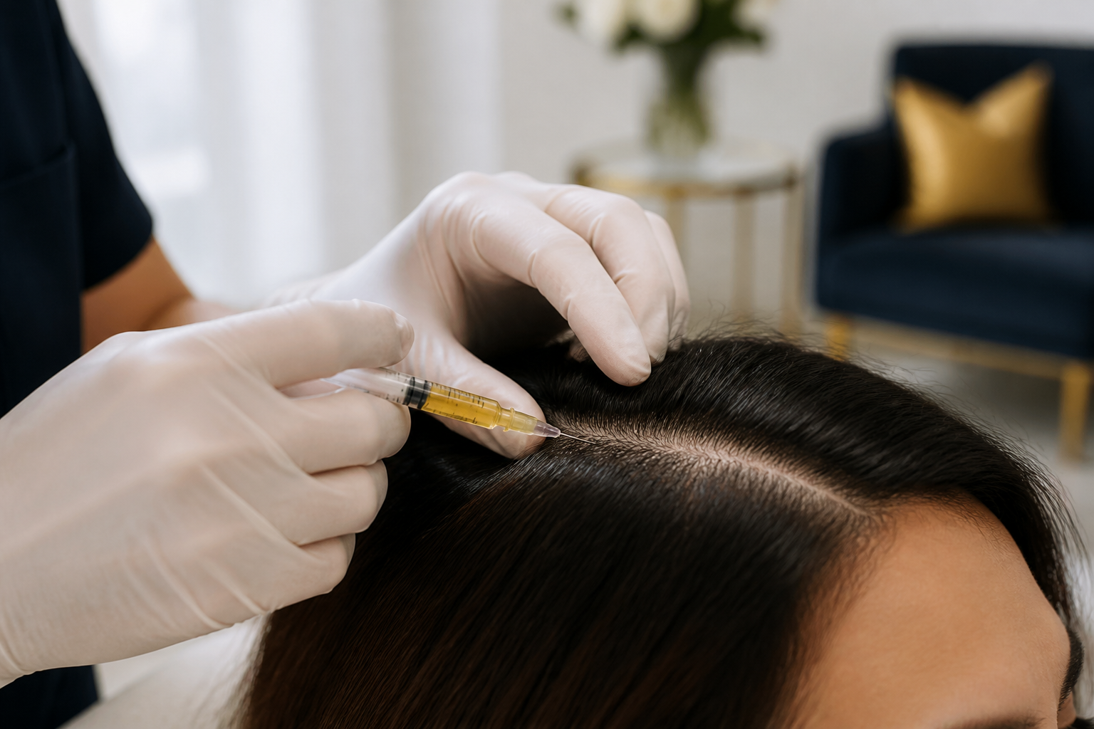 Scalp injections