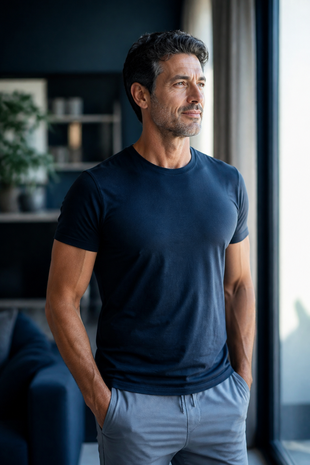 Confident man restoring energy and vitality with testosterone therapy in Palm Beach County